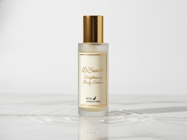 BPOM (90)NA18220103653(91)250410 D'Savior Brightening Body Serum