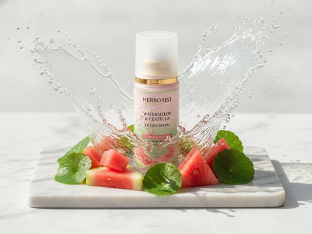 BPOM (90)NA18230115625 Herborist Juice For Skin Cooling Burst Lotion Serum Watermelon Centella Extracts